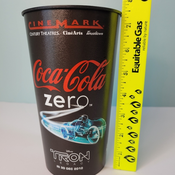 Tron Legacy Cinemark Movie Promo Cup Dec 2010 Souvenier Tumbler Disney USA Made - Picture 7 of 8